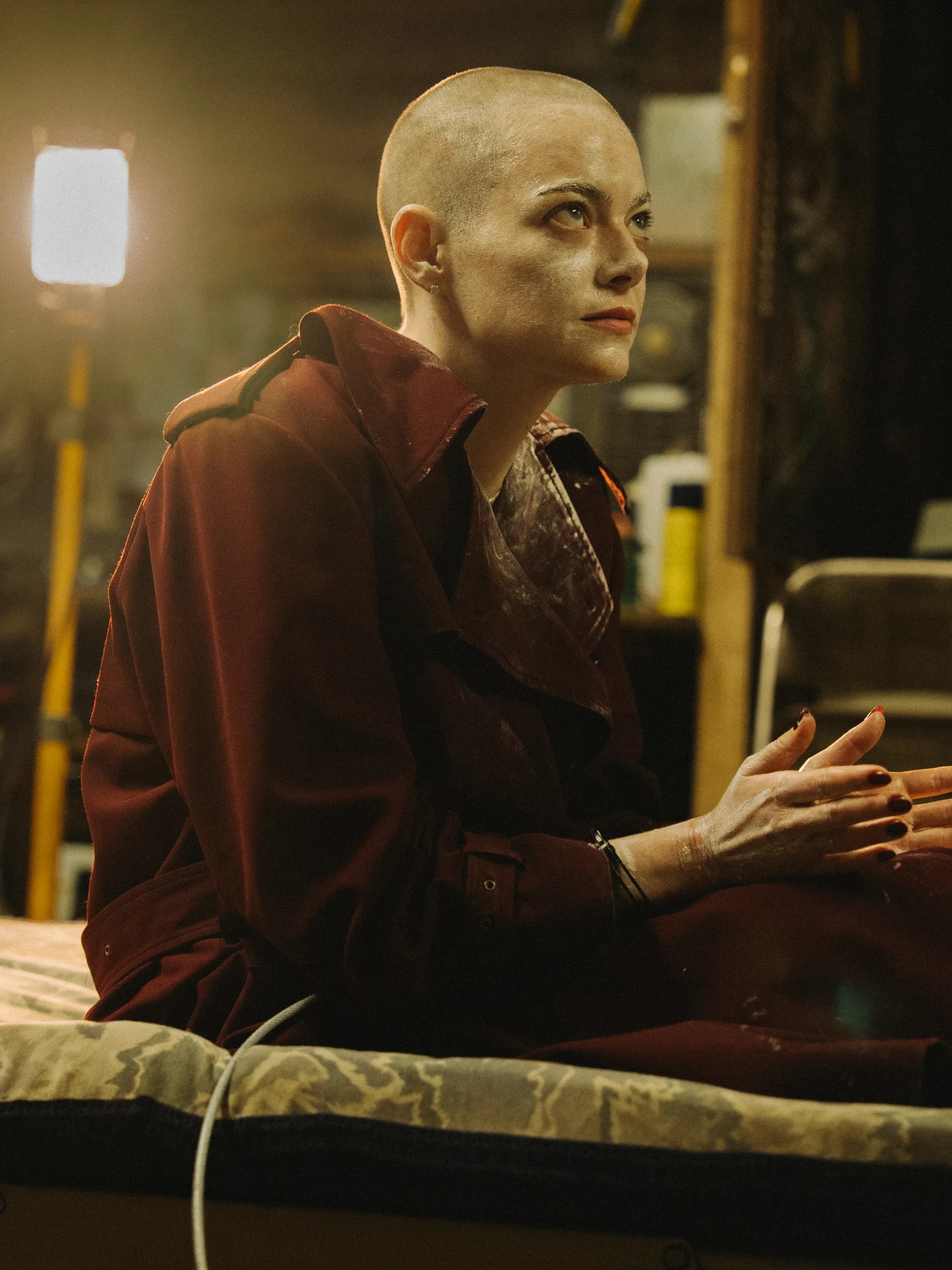 Emma Stone in "Bugonia."