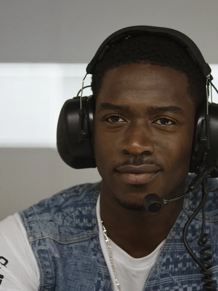 Damson Idris as Joshua Pearce in Apple Original Films’ “F1 The Movie."