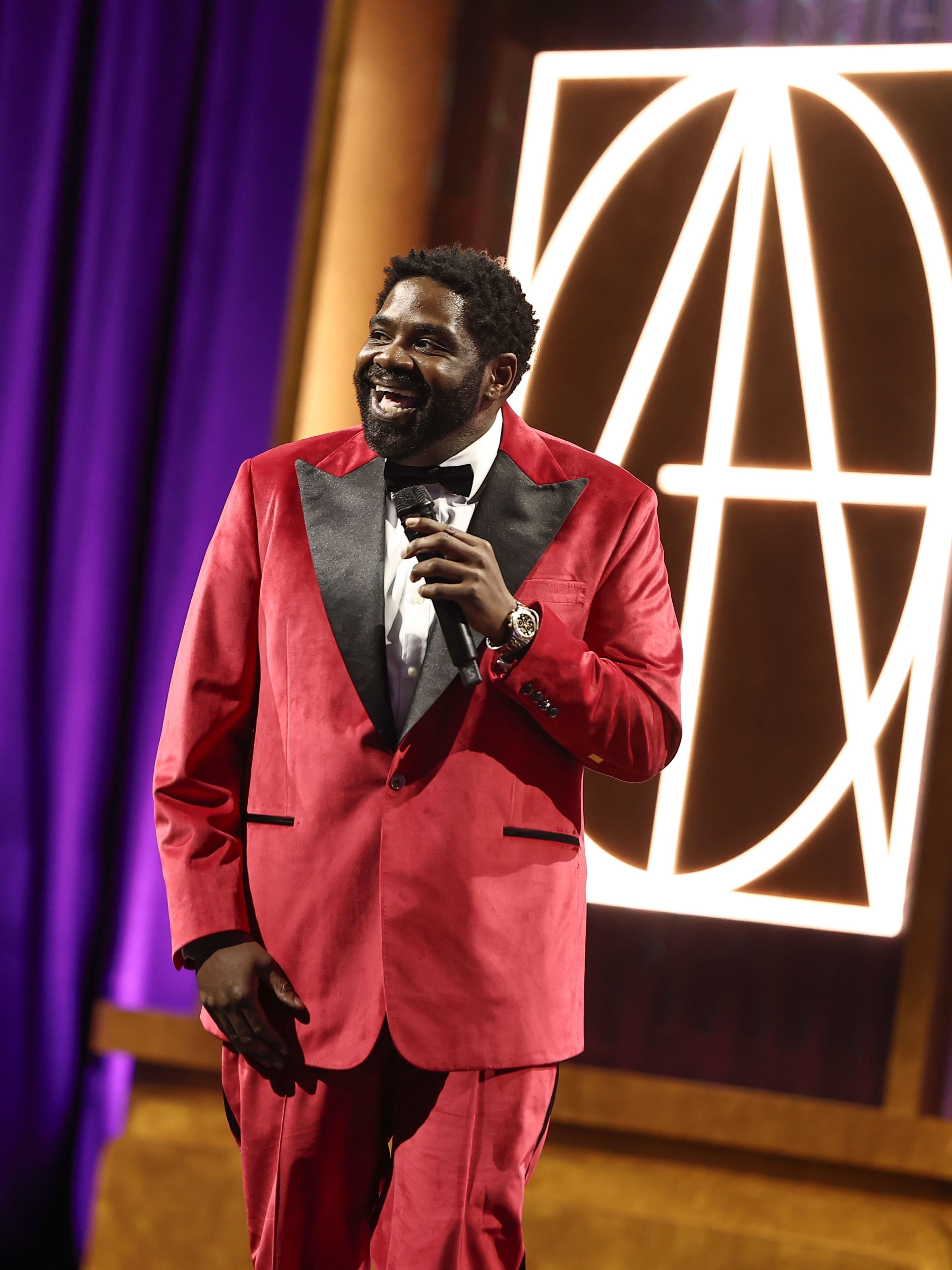 Ron Funches at the 30th Art Directors Guild Awards.