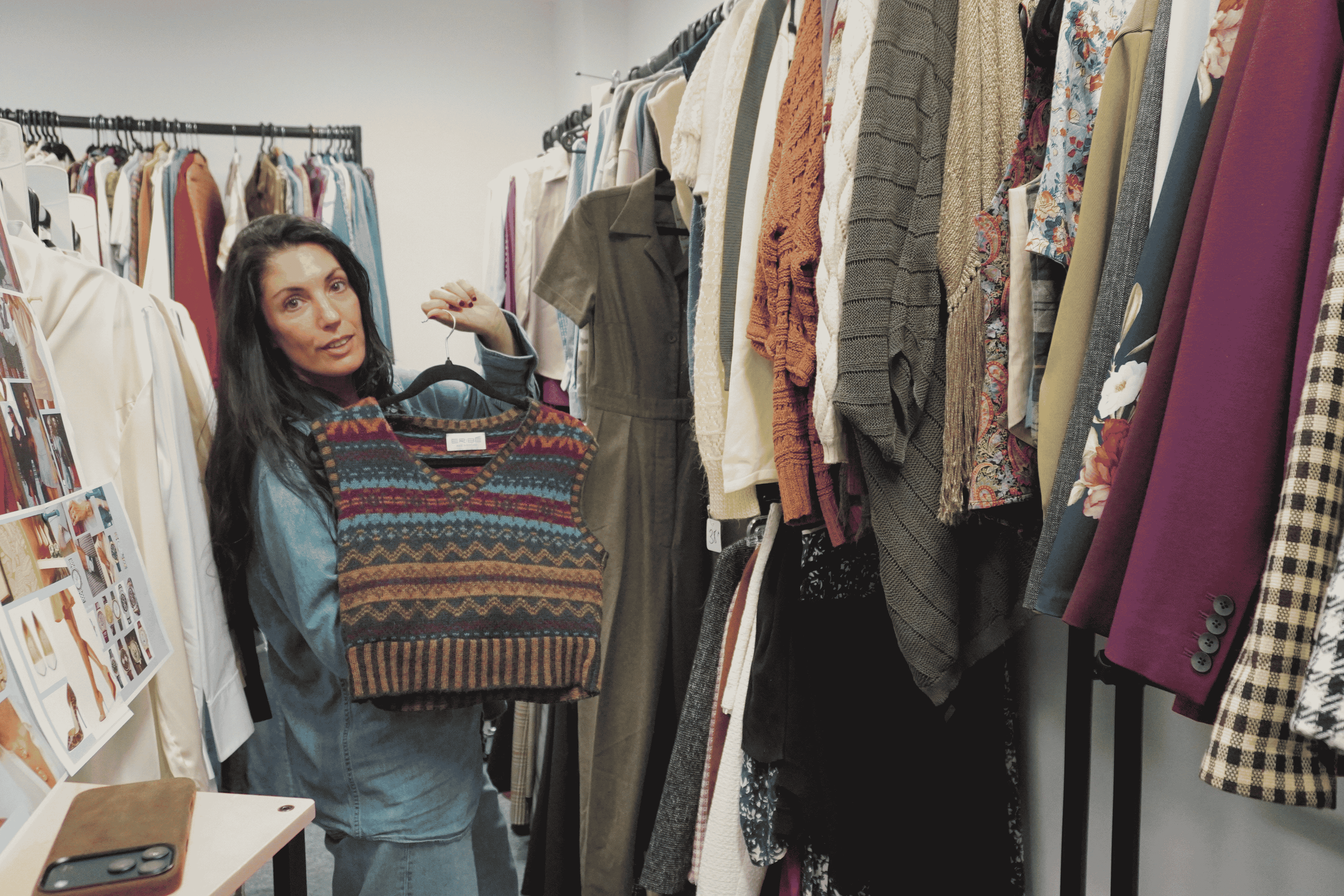 Loulou Bontemps in her studio.