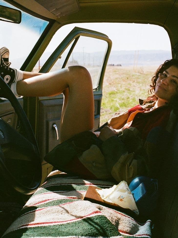 Zendaya in "Euphoria" season three.