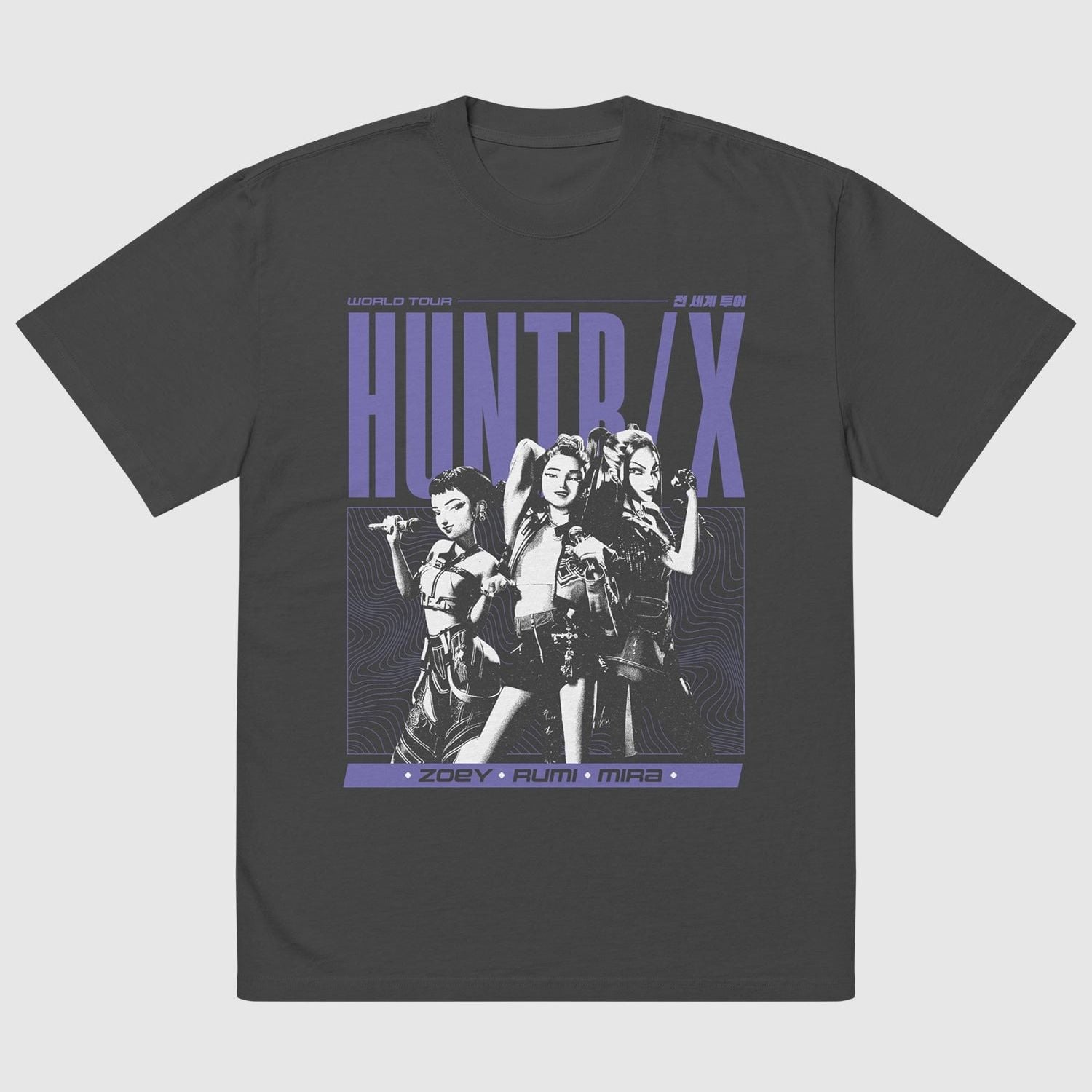 KPop Demon Hunters World Tour Huntrix T-Shirt