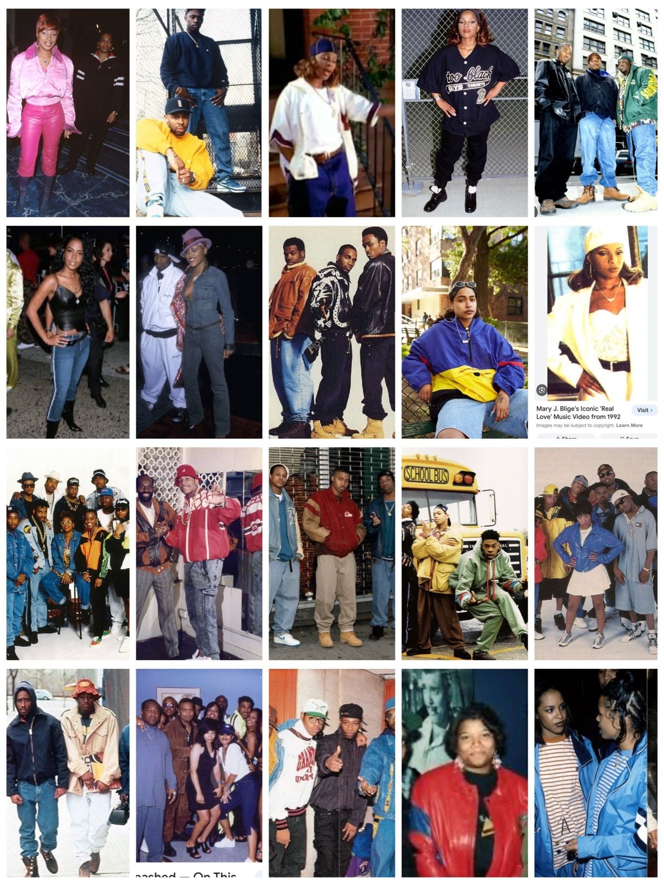 Eighties mood board for "Sinners."