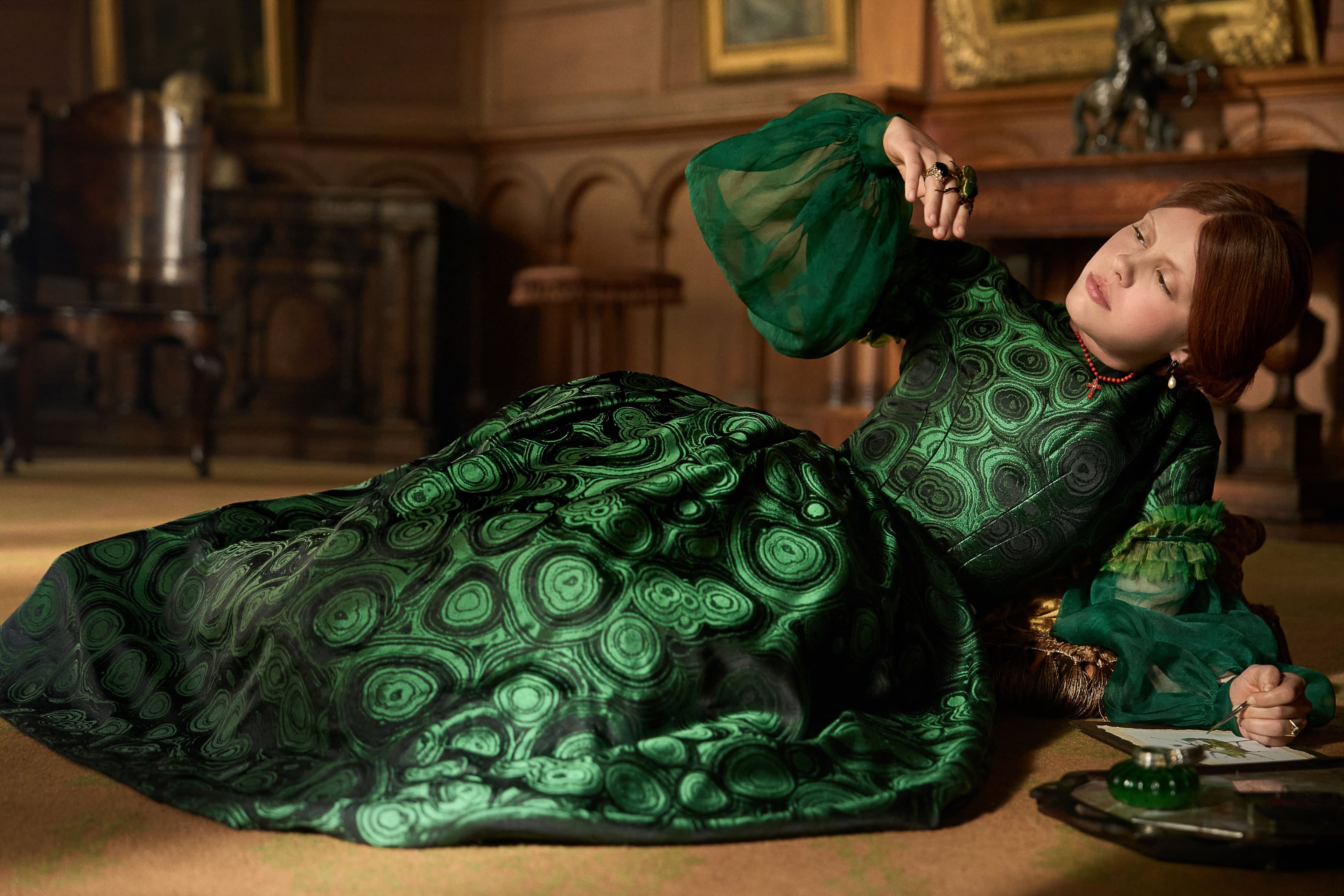 Mia Goth in "Frankenstein."