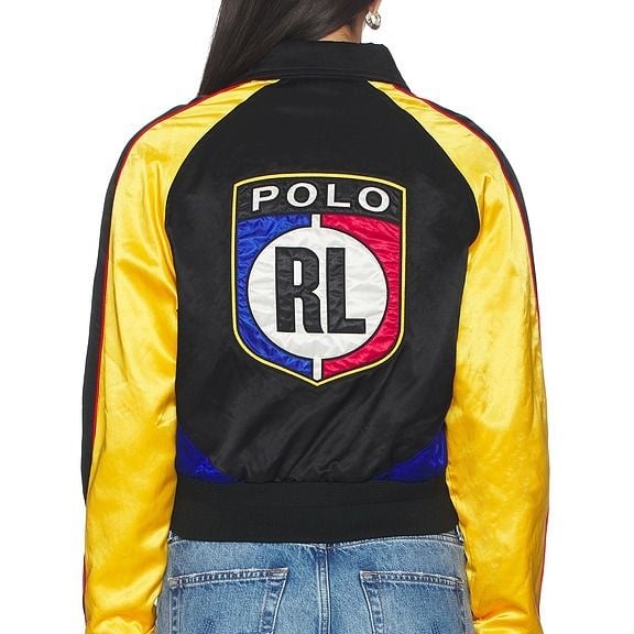 Polo Ralph Lauren Satin Bomber Jacket