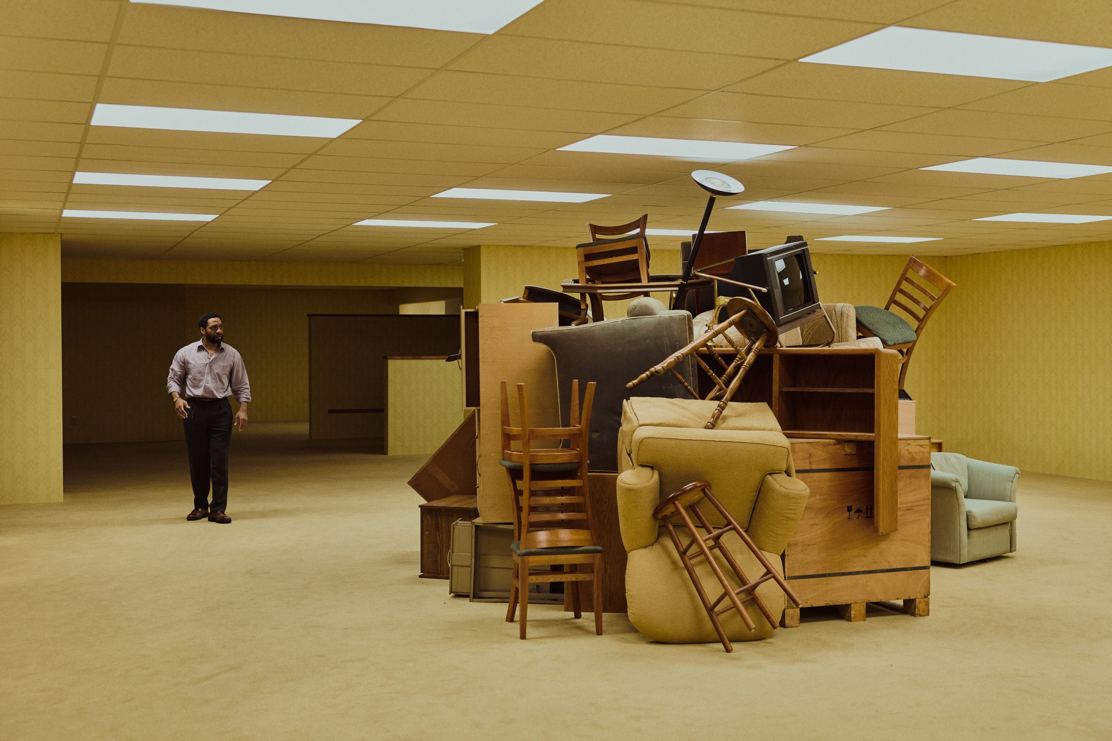 Chiwetel Ejiofor in "Backrooms".