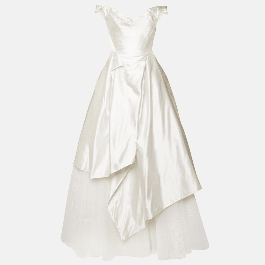  Vivienne Westwood Bridal Nebula silk gown