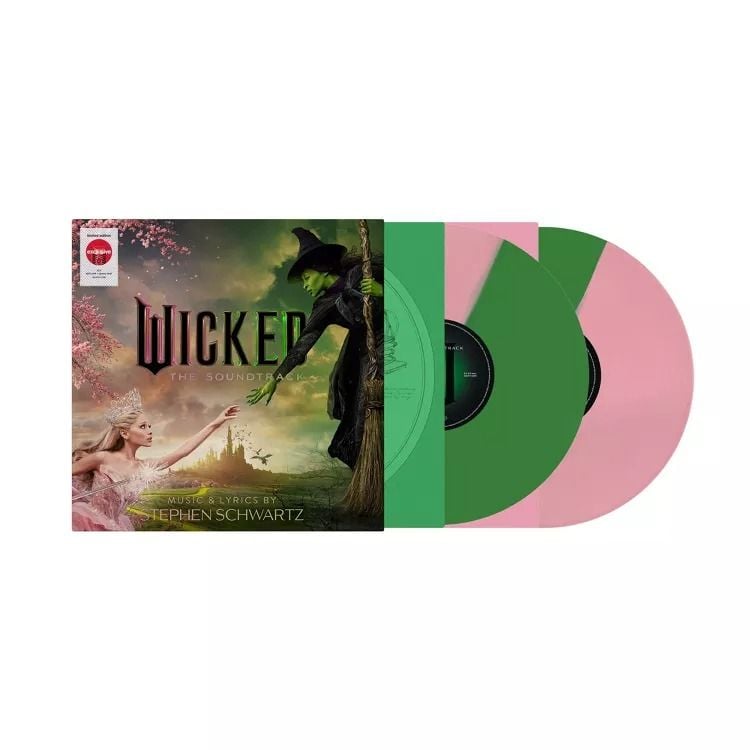 Wicked Pink and Green Vinyl Soundtrack