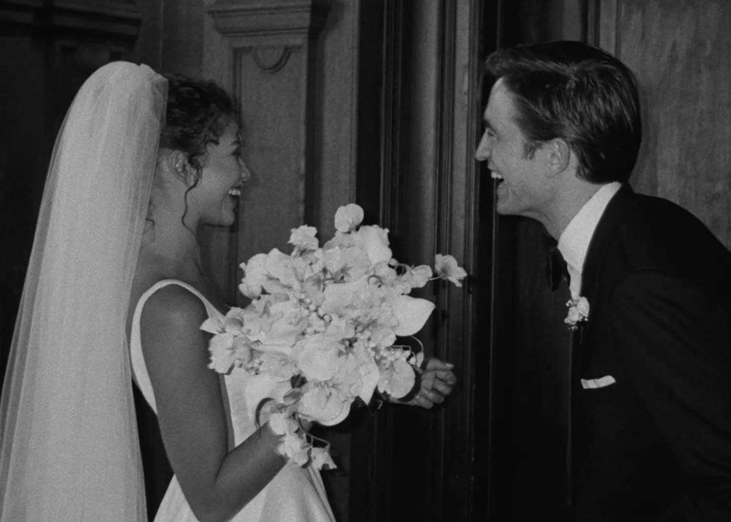 Zendaya and Robert Pattinson in "The Drama."