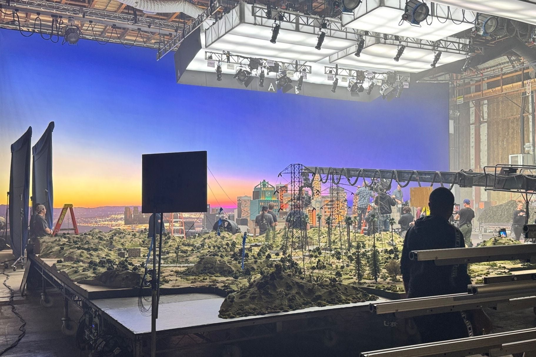 The set of "This Little Piggy."