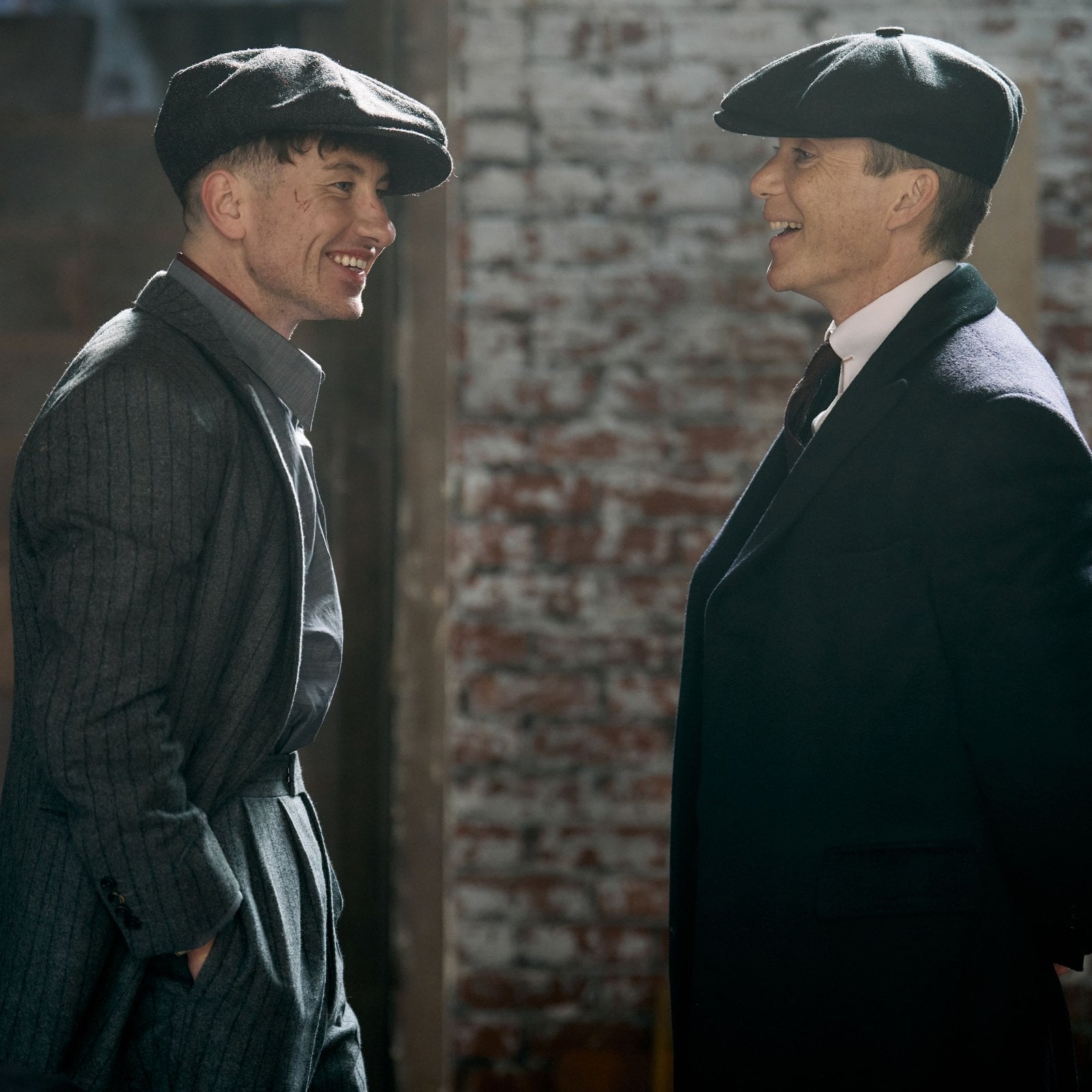 Barry Keoghan and Cillian Murphy in "Peaky Blinders: The Immortal Man".
