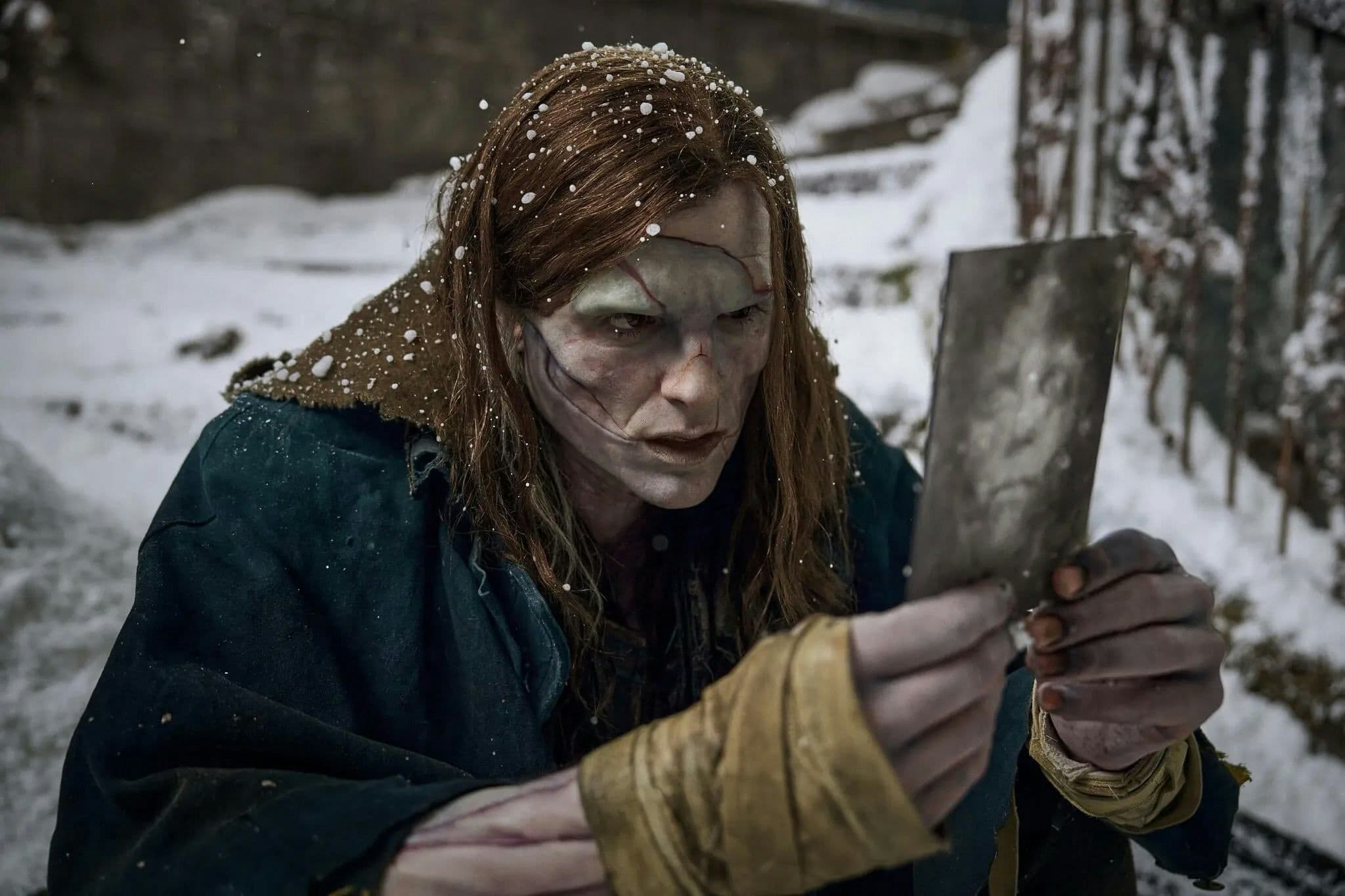 Jacob Elordi in "Frankenstein".