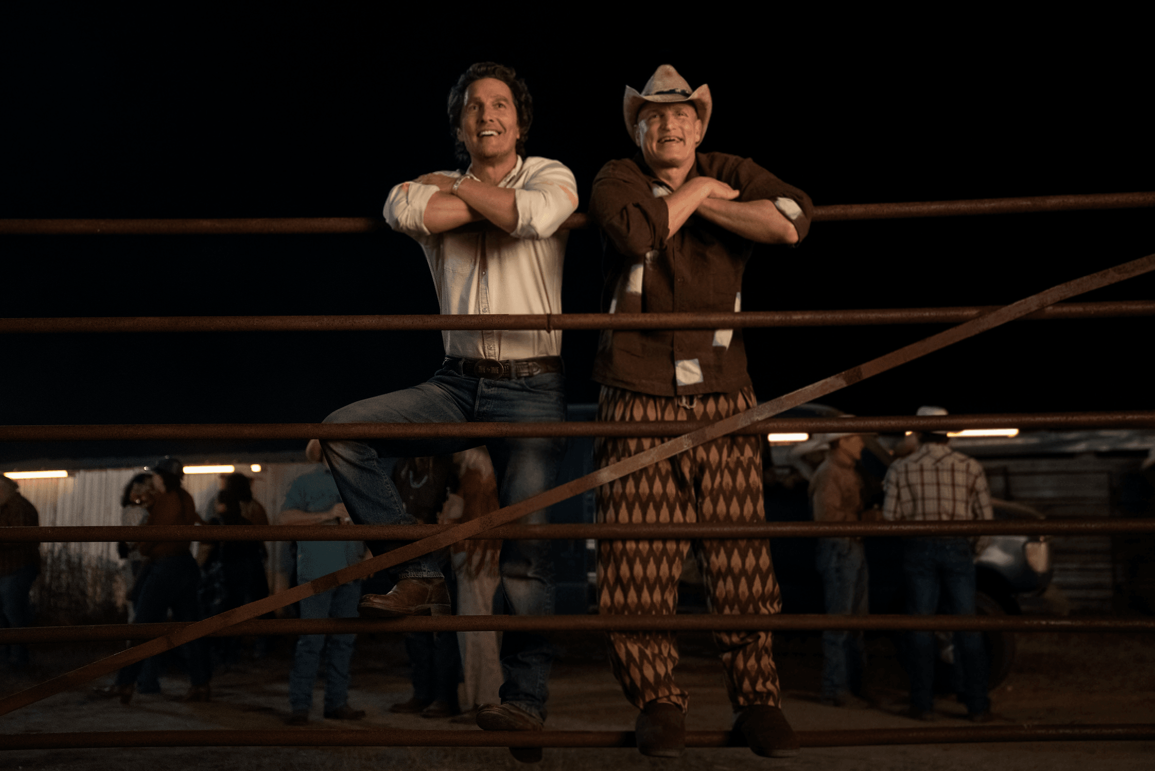 Matthew McConaughey and Woody Harrelson in "Brothers."