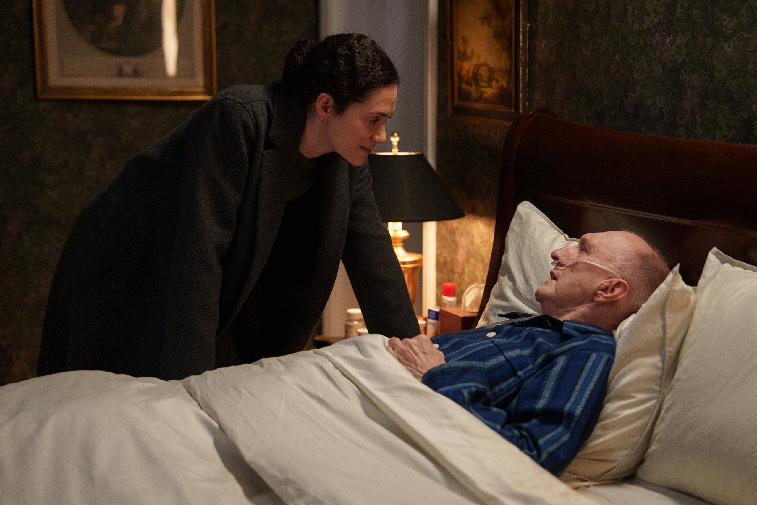 Emmy Rossum and Peter McRobbie in "Furious".