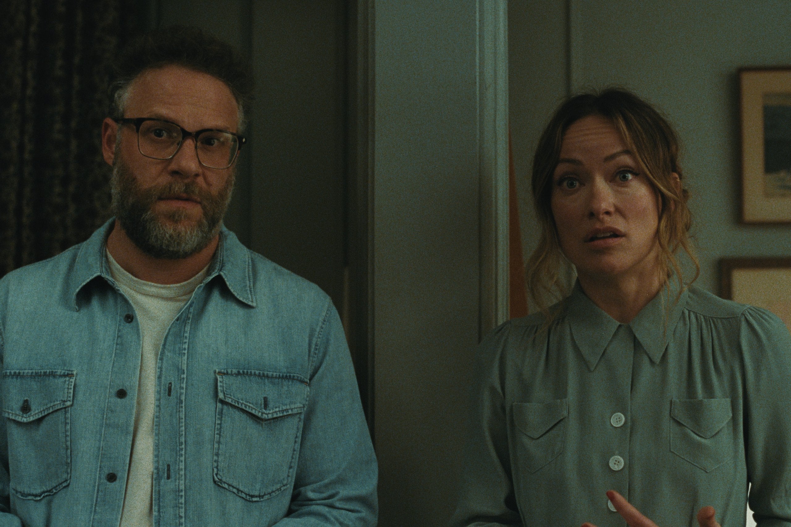 Seth Rogen and Olivia Wilde in "The Invite."