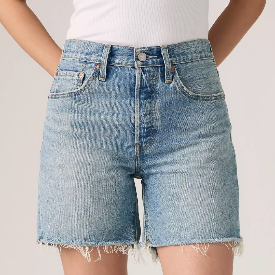 Levi's 501 Original Fit Mid-thigh Lightweight Women's Shorts