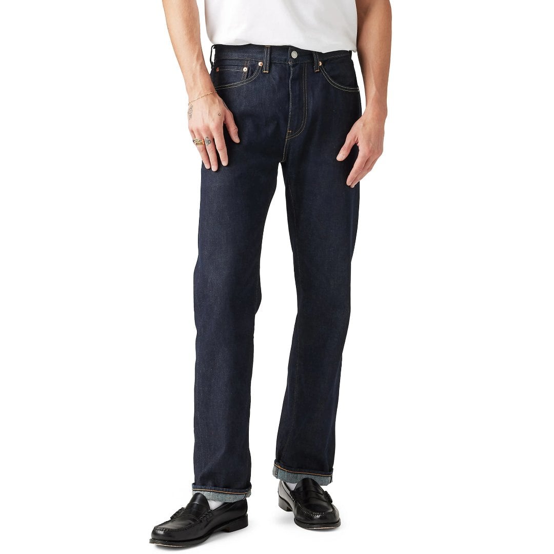 Levi's 505™ Relaxed Straight Leg Selvedge Jeans