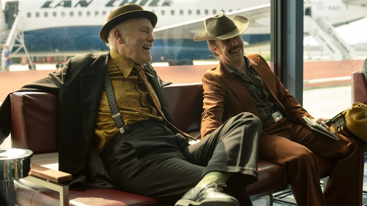 John Malkovich and Sam Rockwell in "Wild Horse Nine."