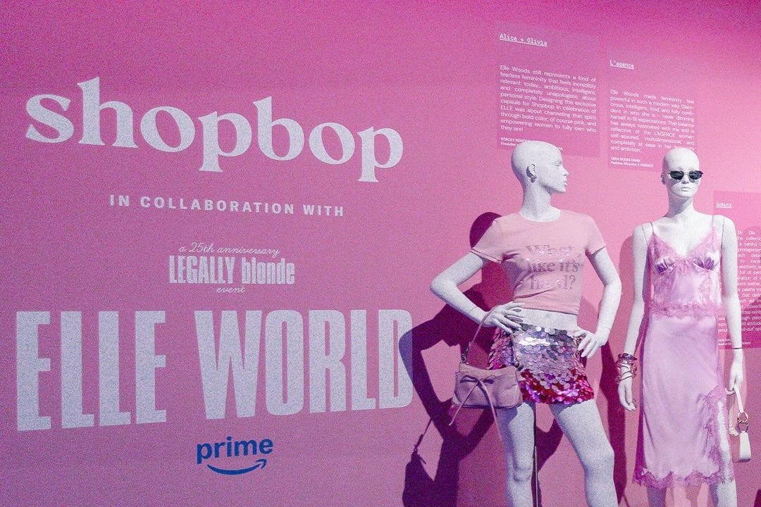 The Shopbob x Elle World pop up in New York.