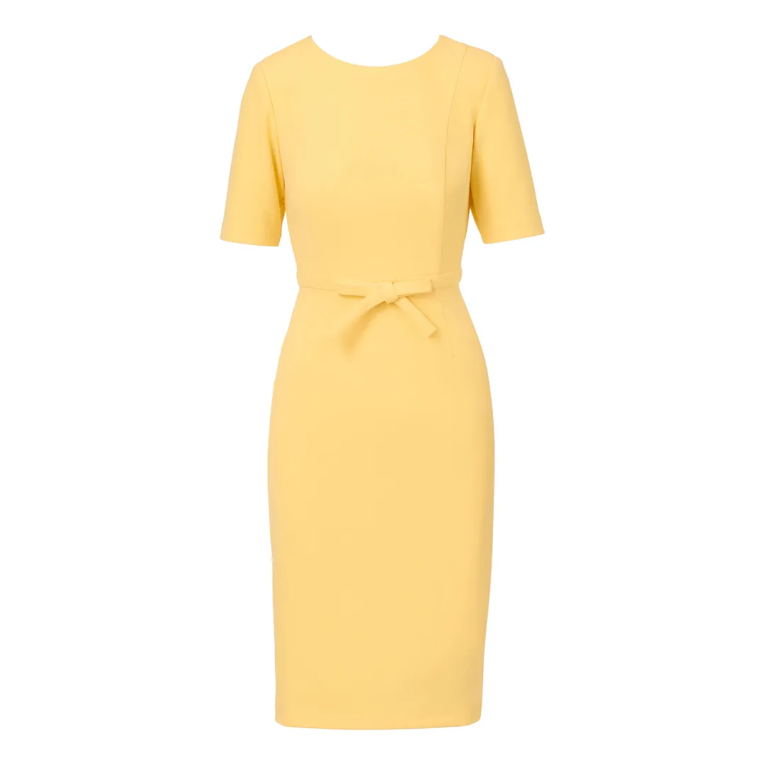 Adrianna Papell Bow Front Sheath Dress