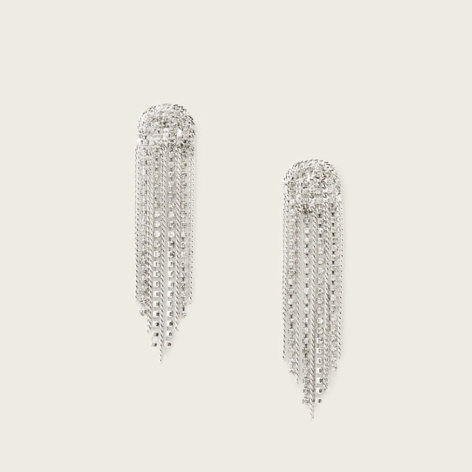 Allsaints APRIL FRINGE EARRINGS