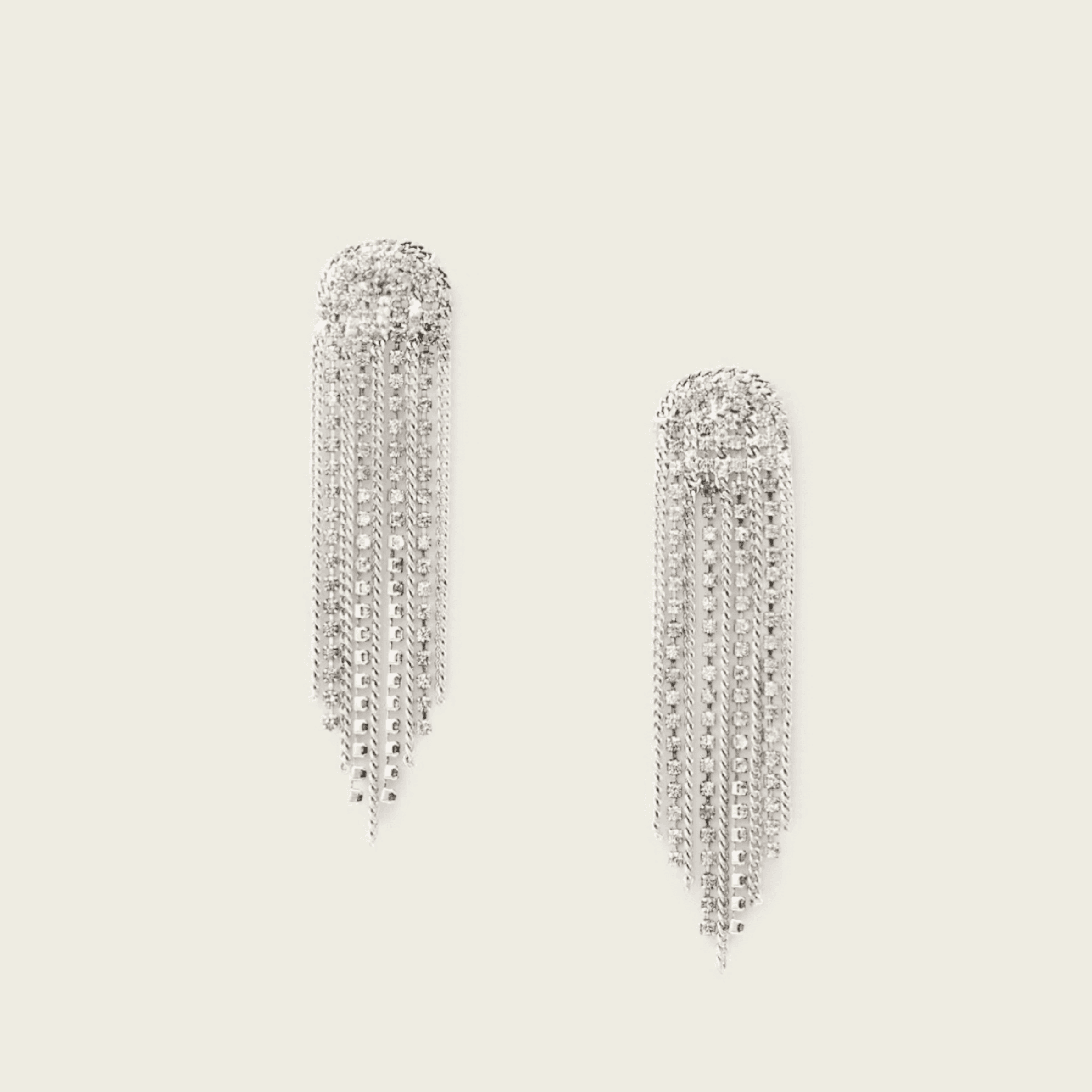 Allsaints APRIL FRINGE EARRINGS