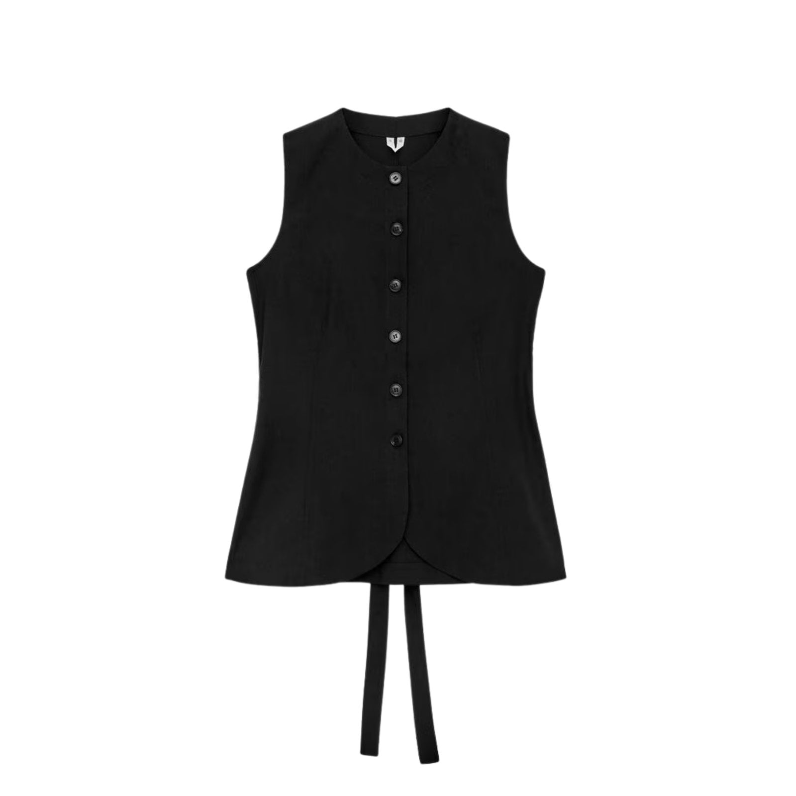 Arket LINEN-BLEND WAISTCOAT