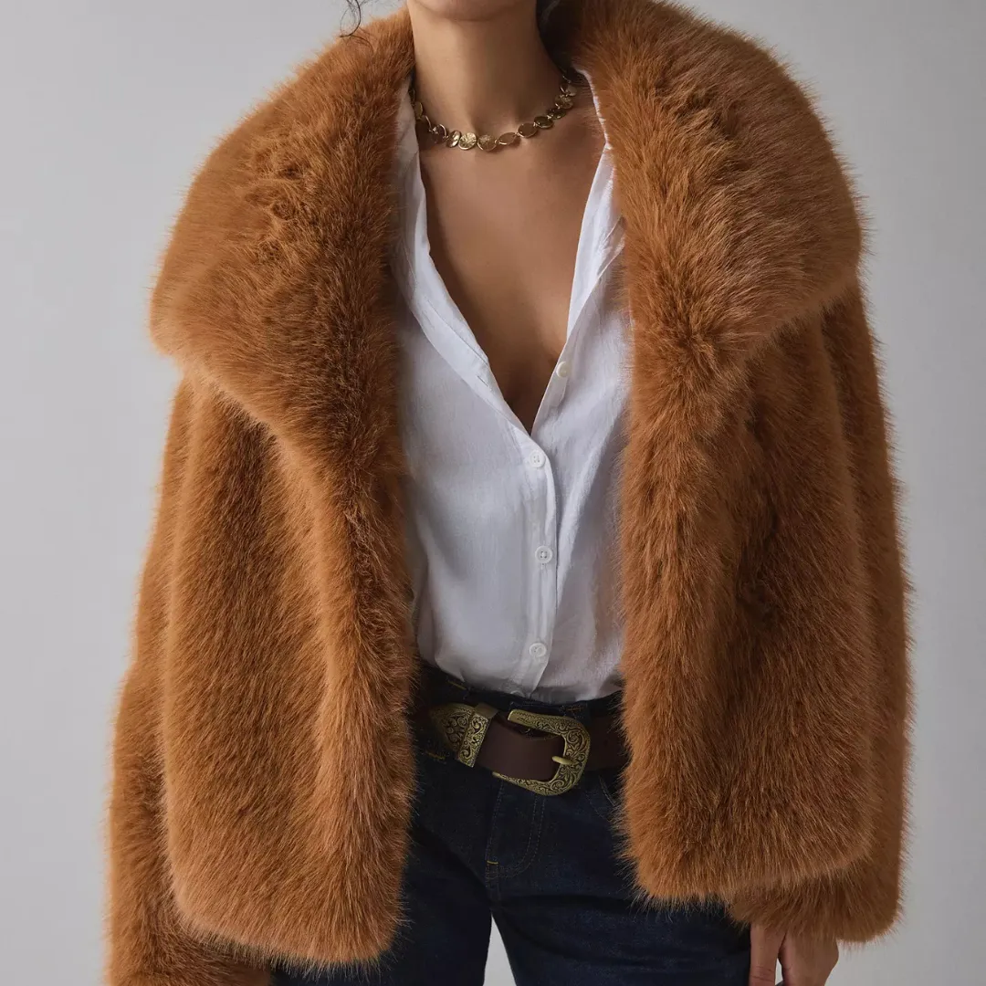 Azalea Wang Faux Fur Jacket