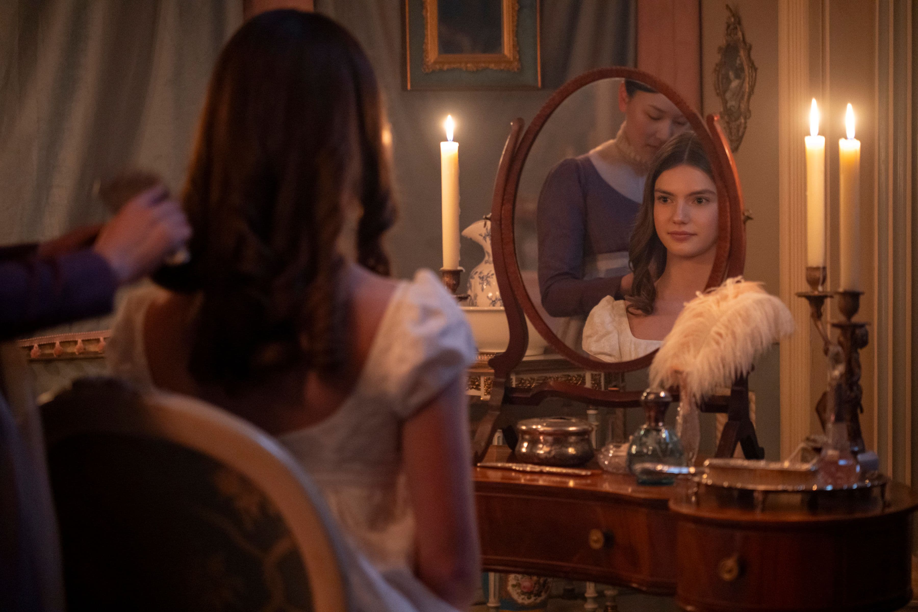 Florence Hunt in "Bridgerton" season four.