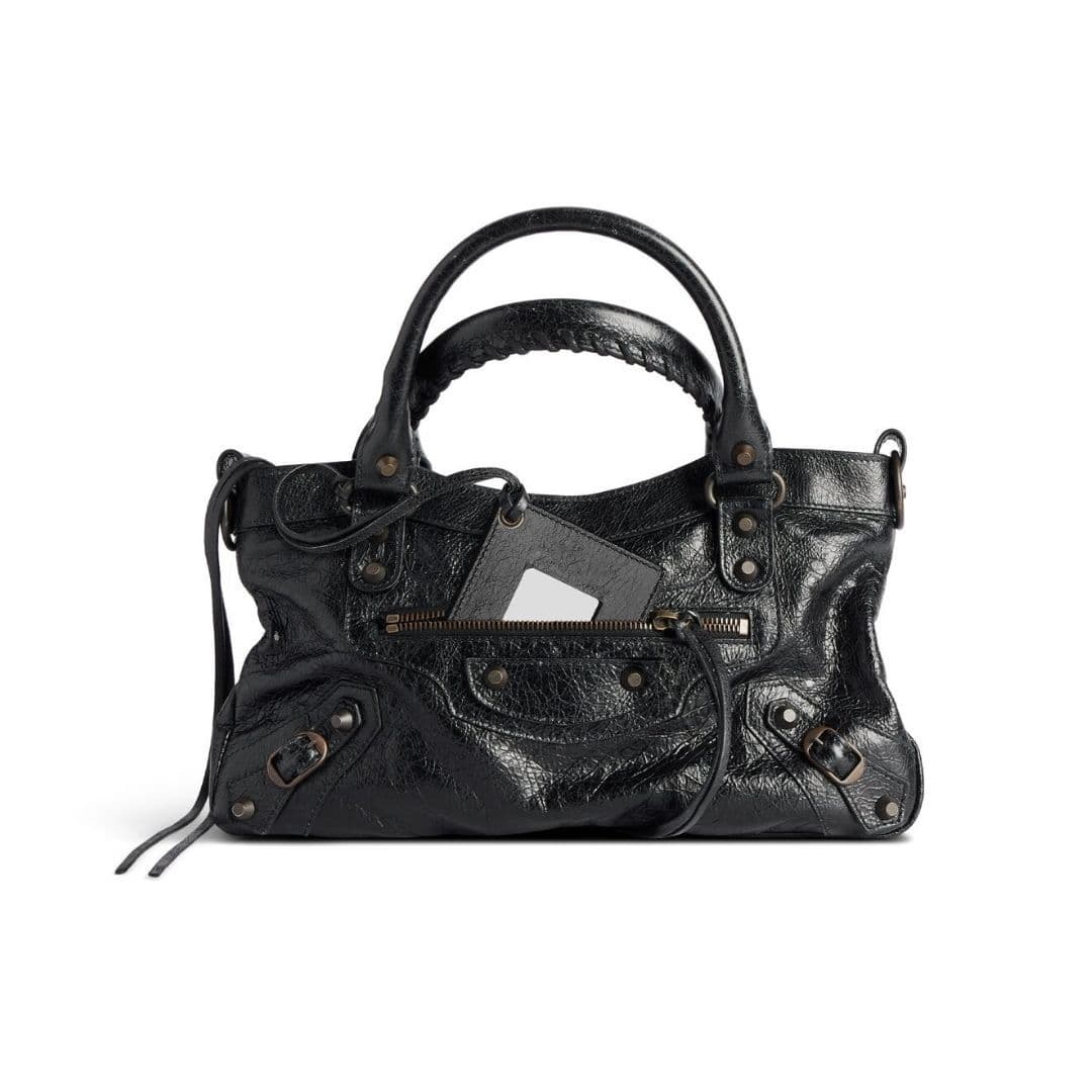 Balenciaga Women's Le City First Bag in Black