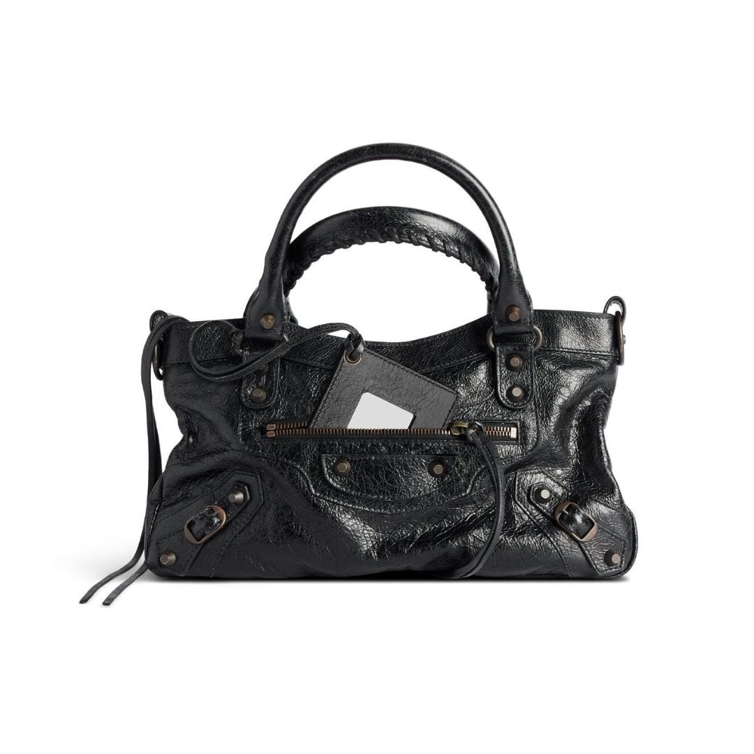 Balenciaga Women's Le City First Bag in Black