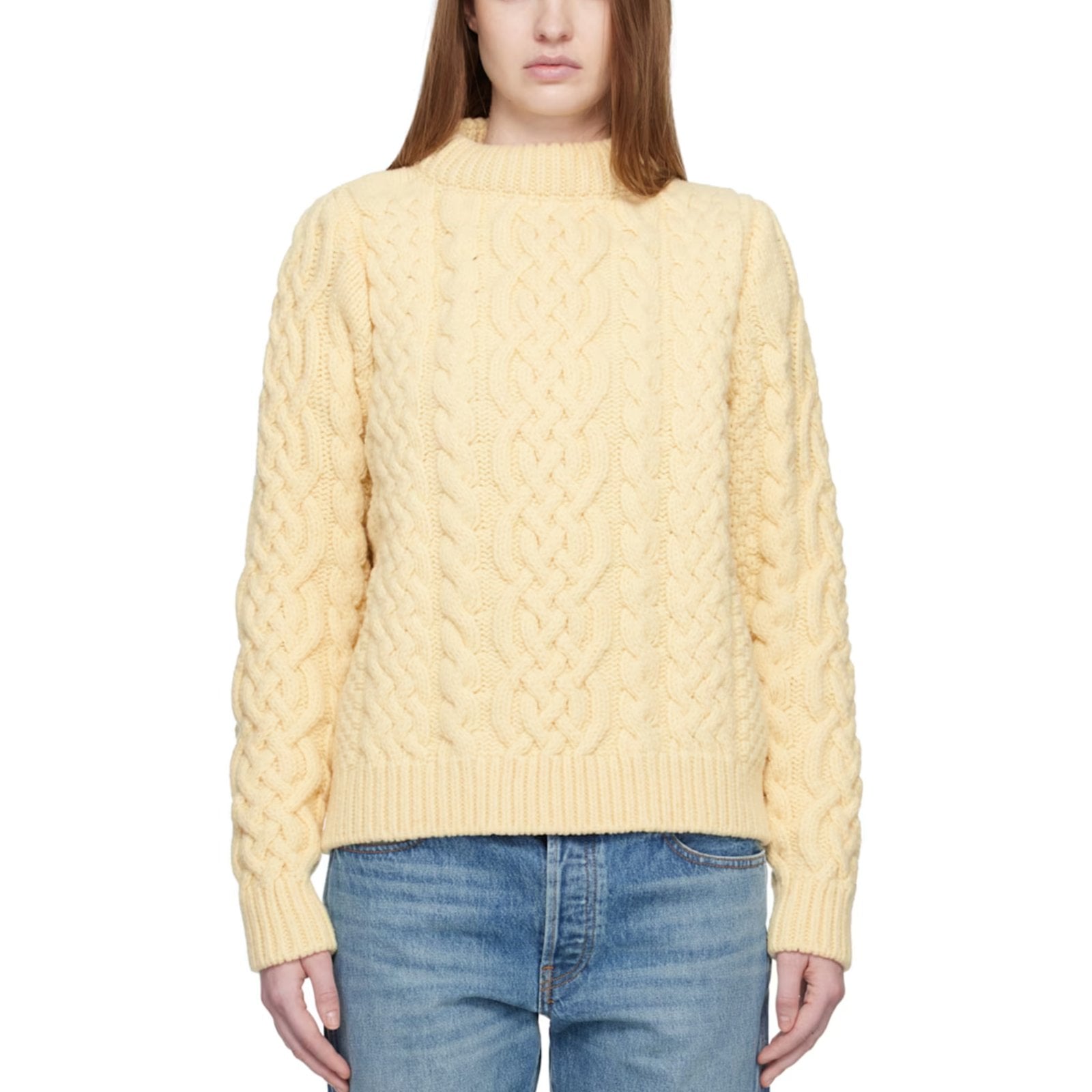 Baserange Off-White Lens Sweater