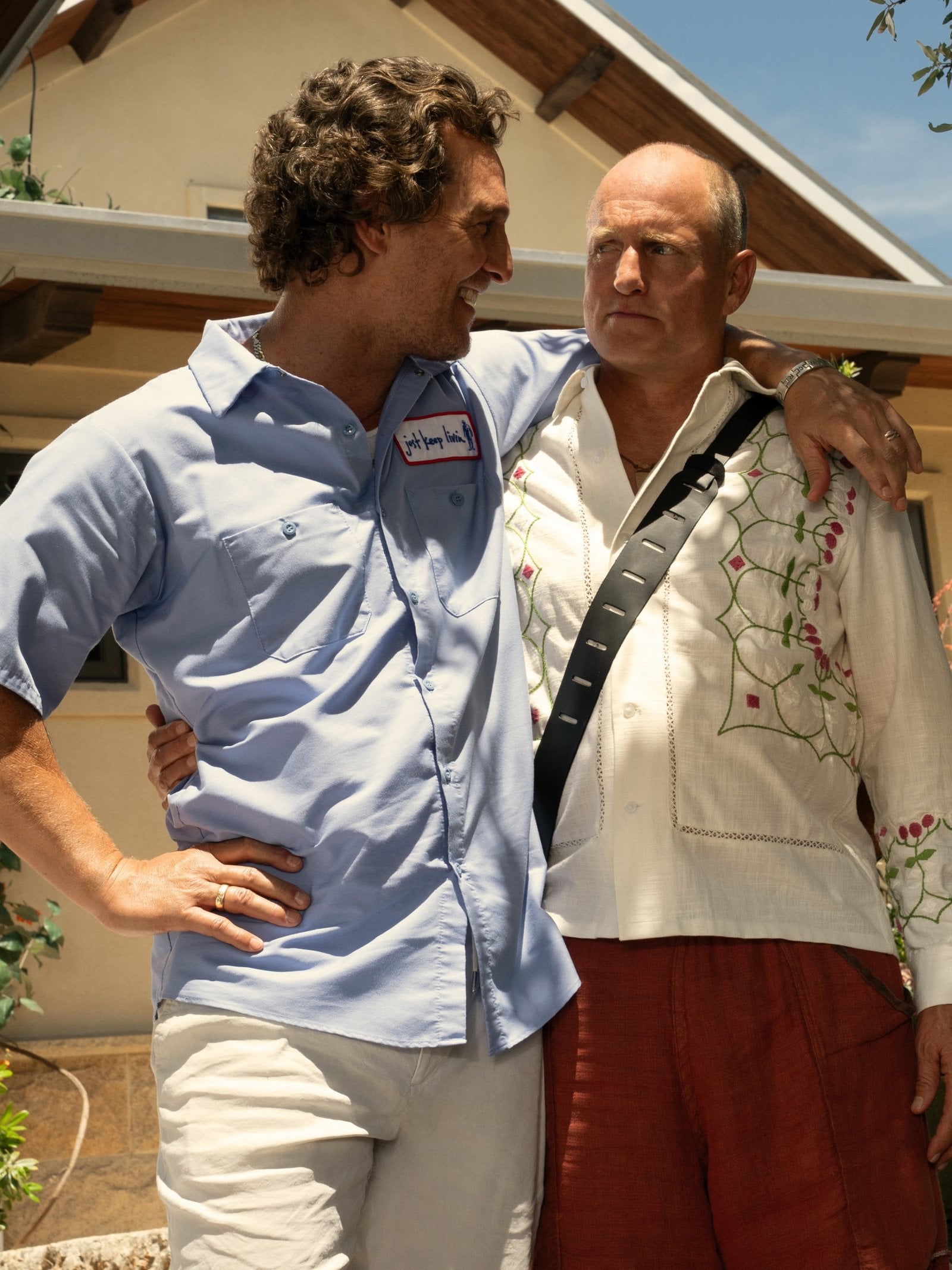 Matthew McConaughey and Woody Harrelson in "Brothers."