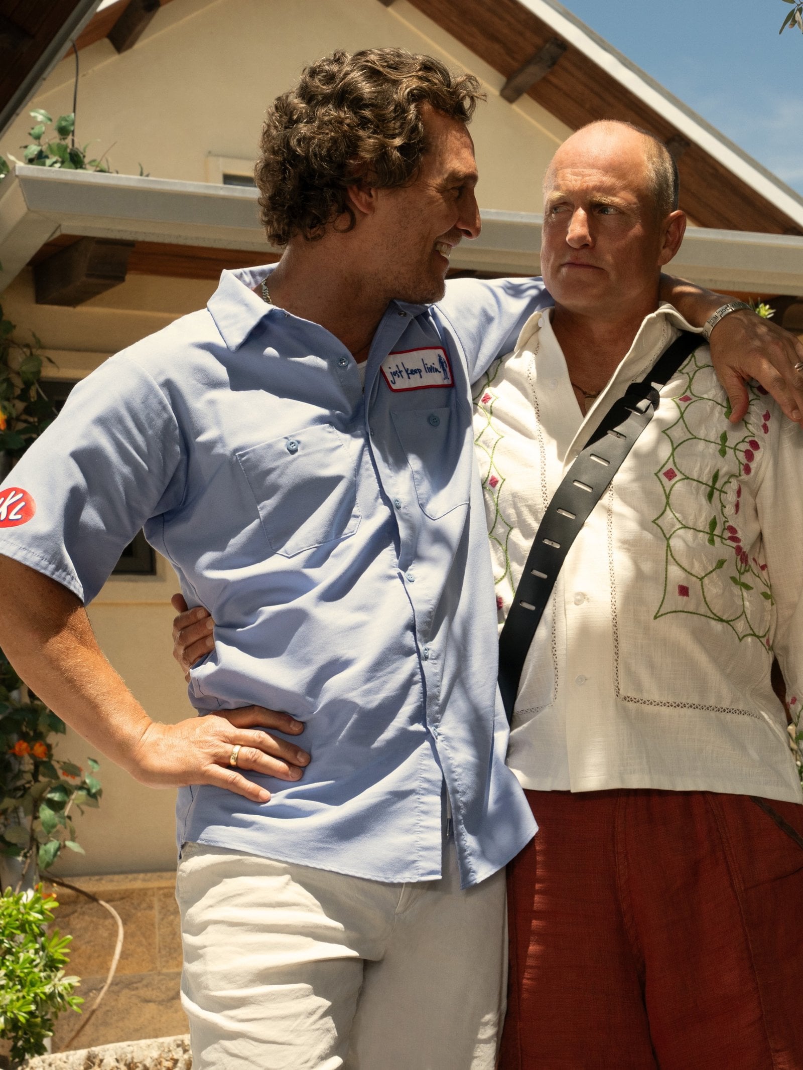 Matthew McConaughey and Woody Harrelson in "Brothers."