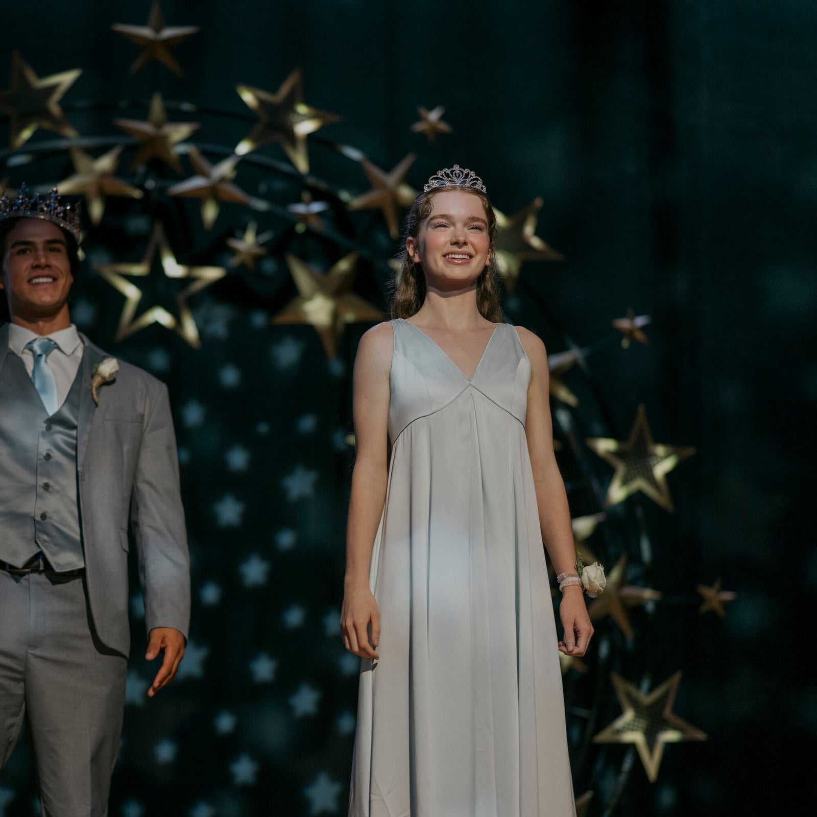 Joel Oulette and Summer H. Howell in "Carrie."