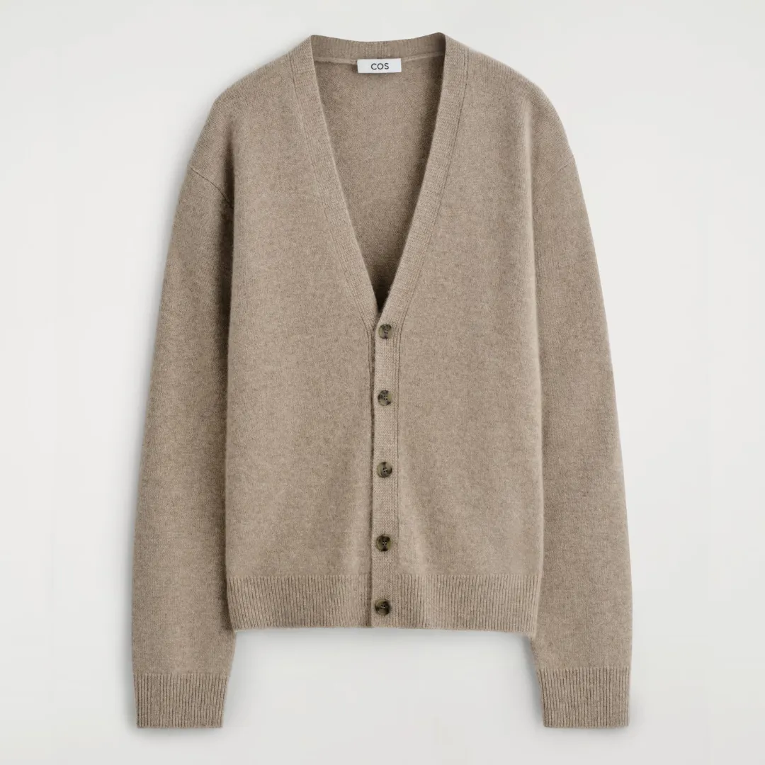 COS Cashmere V-Neck Cardigan