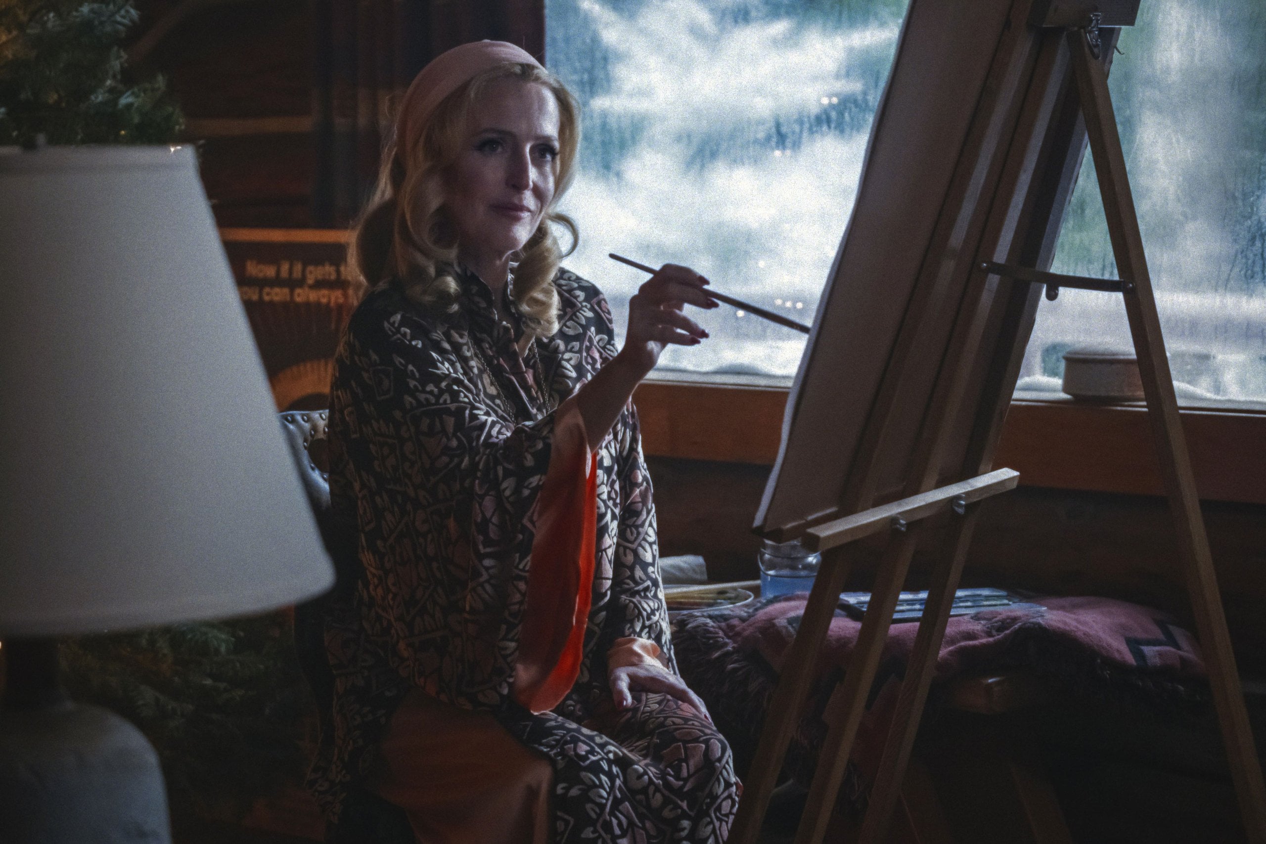 Gillian Anderson in "Teenage Sex and Death At Camp Miasma."