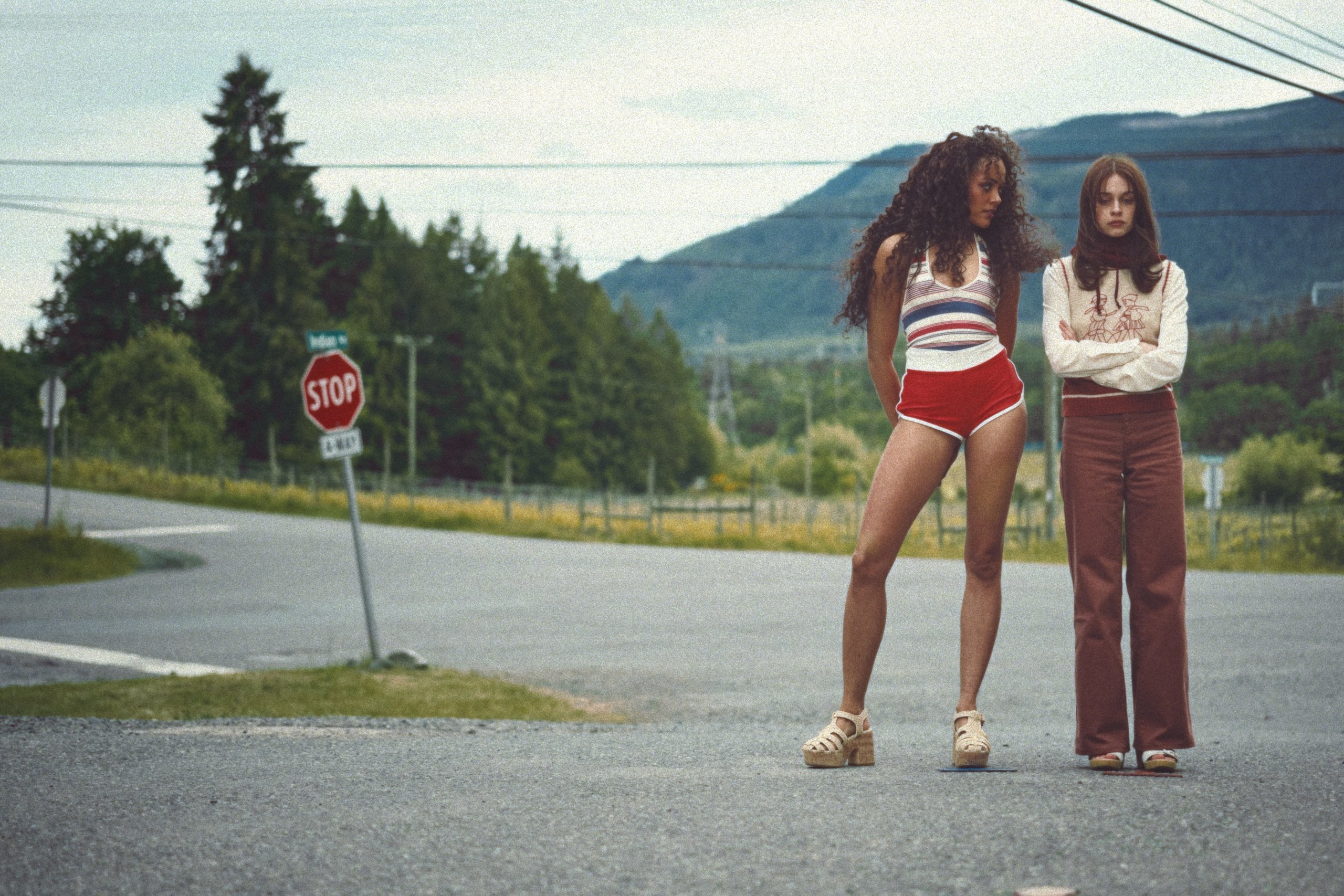 Quintessa Swindell and Amanda Fix in "Teenage Sex and Death At Camp Miasma."