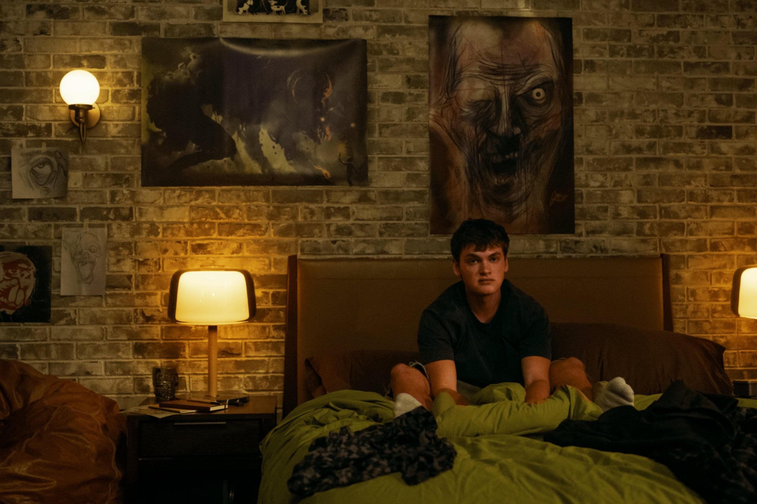 The room is notably wallpaper-free.