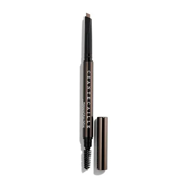 A black eyebrow pencil against a white background