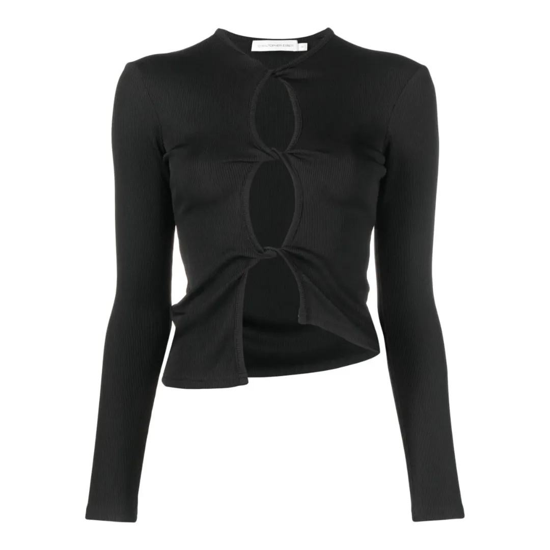 Christopher Esber Twisted-Effect Cut-Out Top