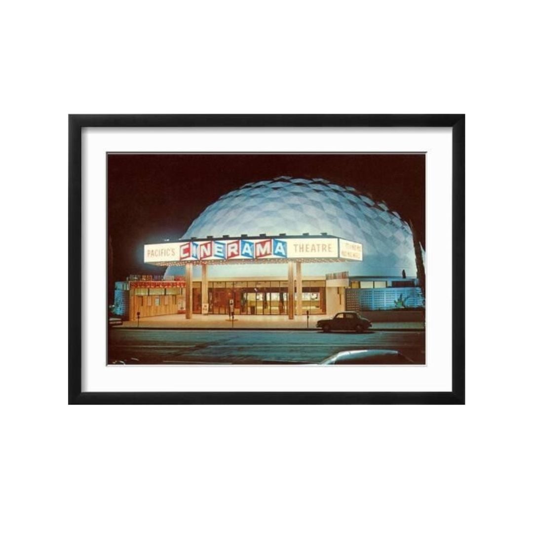 Cinerama Dome, Los Angeles, California Framed Art