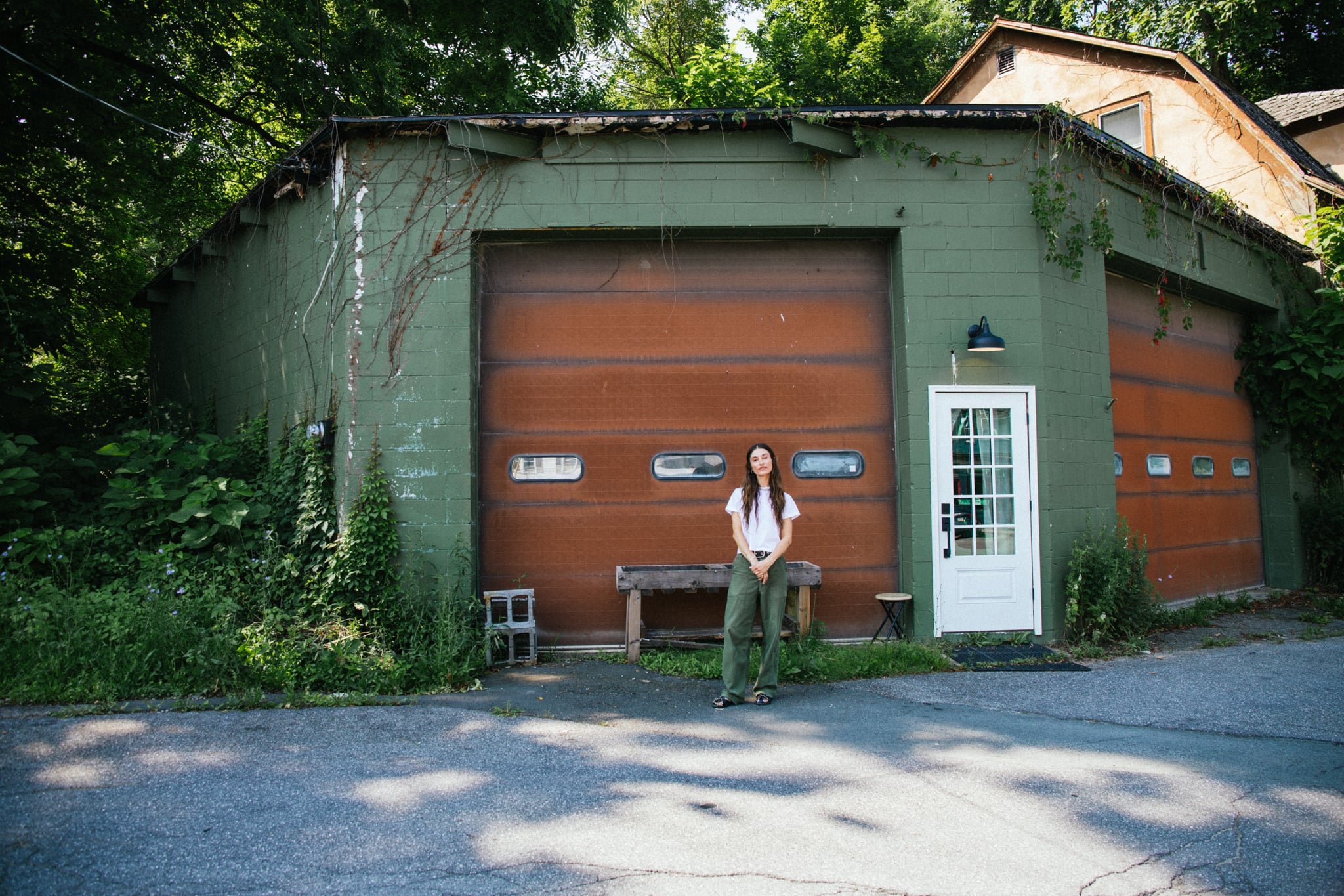 Katina Danabassis outside her costume rental store Barracuda.
