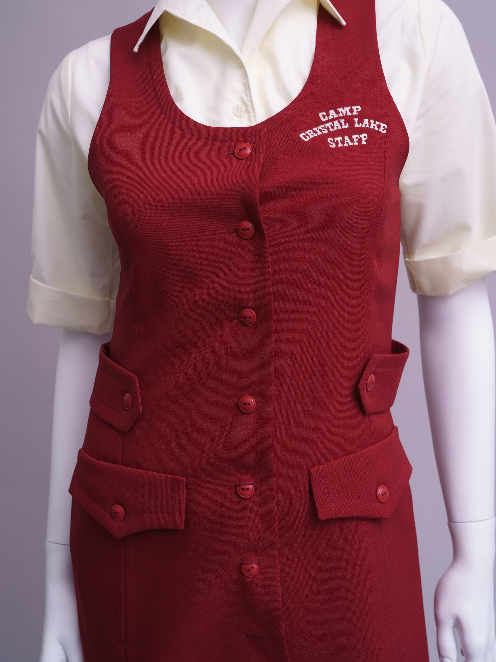 Pamela's Camp Staff uniform.