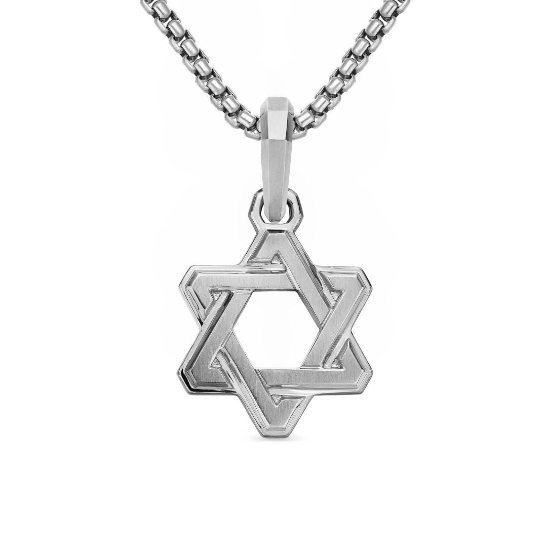 David Yurman Deco Star of David Pendant