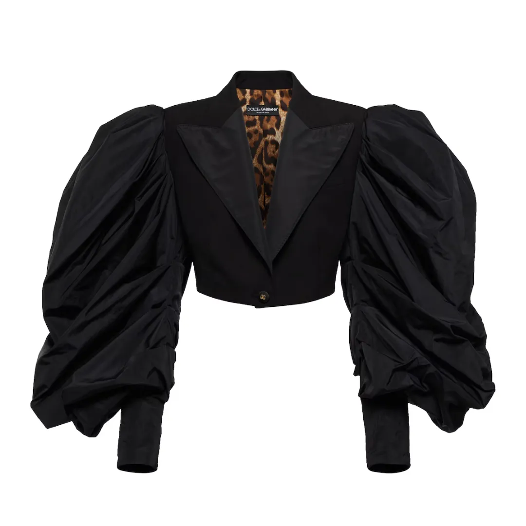 Dolce & Gabbana Puff Sleeve Jacket