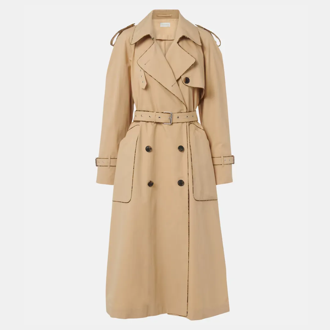 Dries Van Noten Cotton Poplin Trench