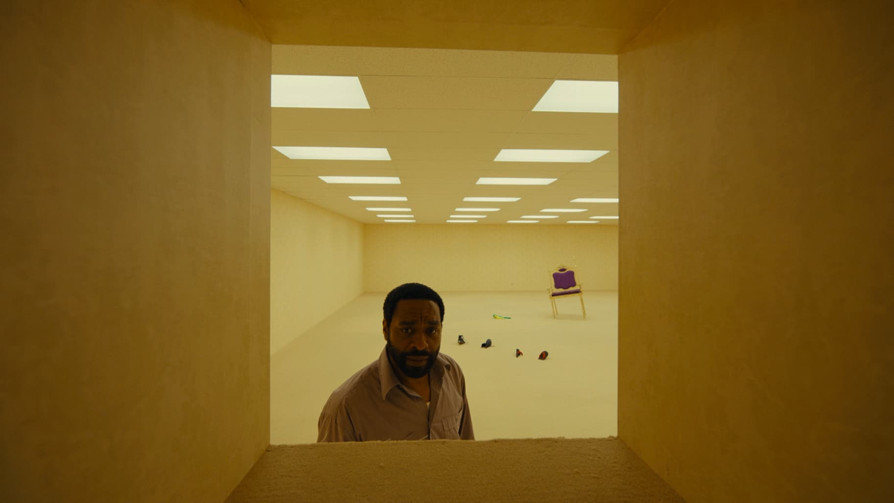 Chiwetel Ejiofor plays Clark "Backrooms".