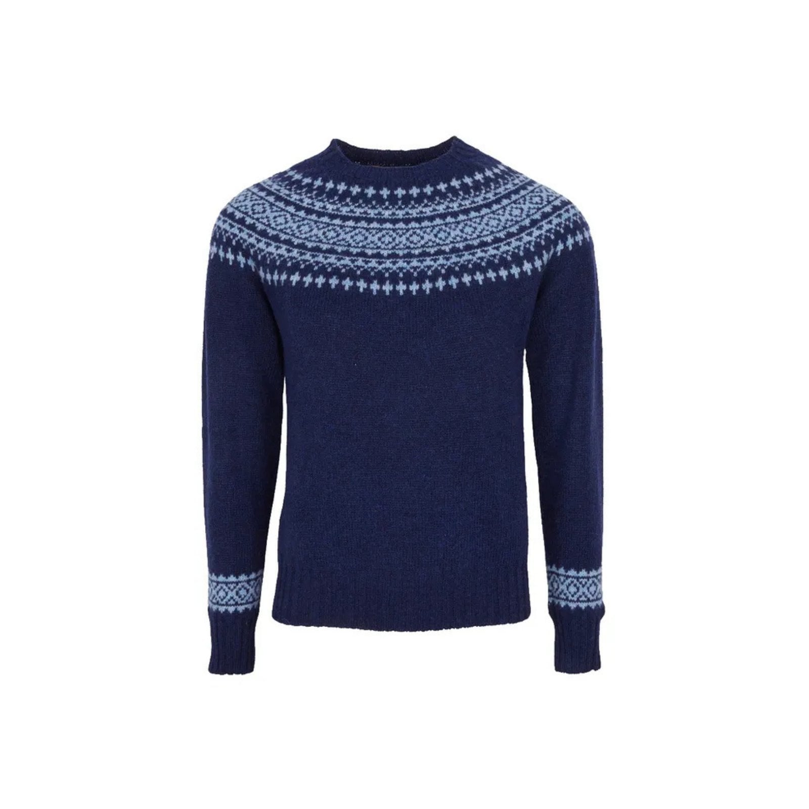 FARLOWS LADIES LORNA SUPERSOFT FAIRISLE MERINO WOOL JUMPER