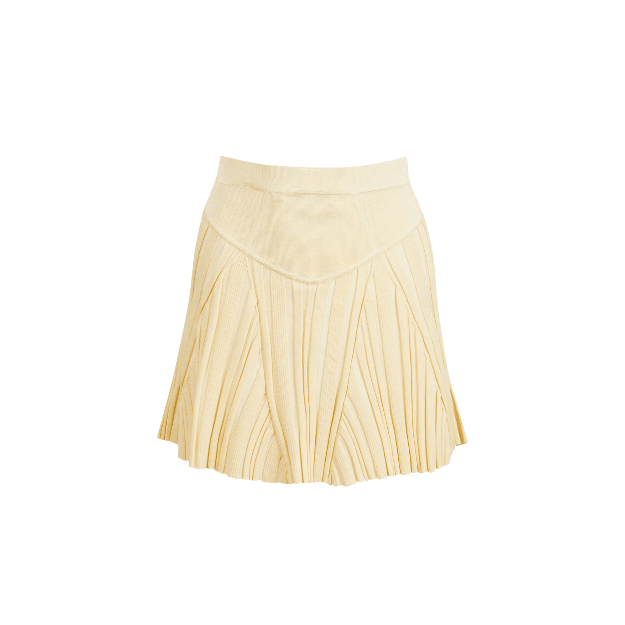 Fleur du Mal Rib Flared Skirt